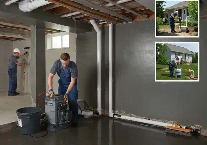 Basement Waterproofing and Flood Prevention process in Cove Creek, NC